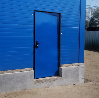 Однопольная синяя дверь Однопольная синяя дверь